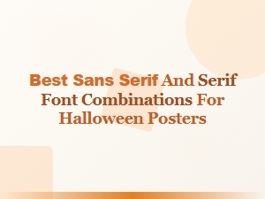 Modern Minimalist Halloween Font Pairings